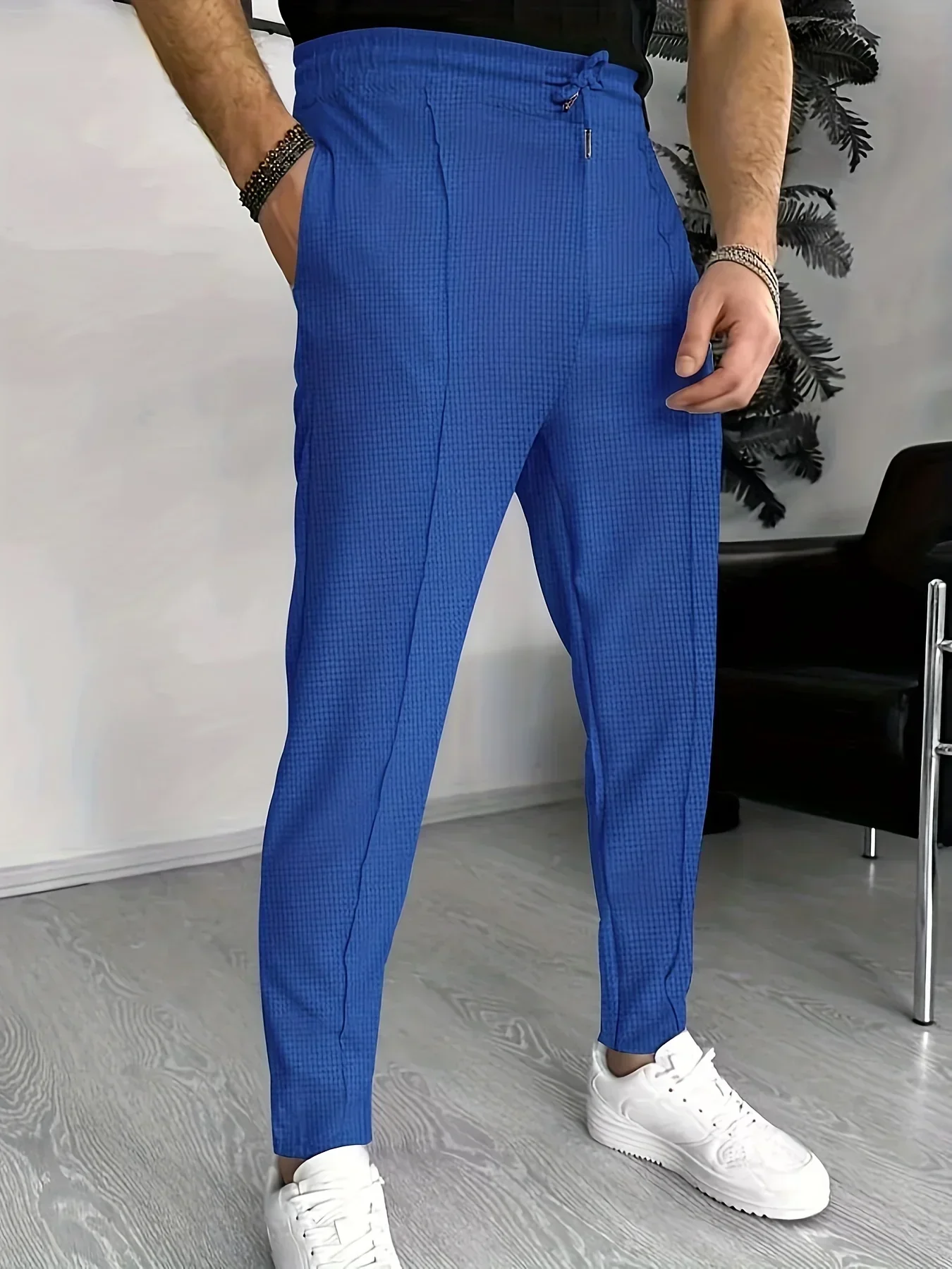 Zackary® | Stylish Checkered Slim-Fit Trousers - Image 5