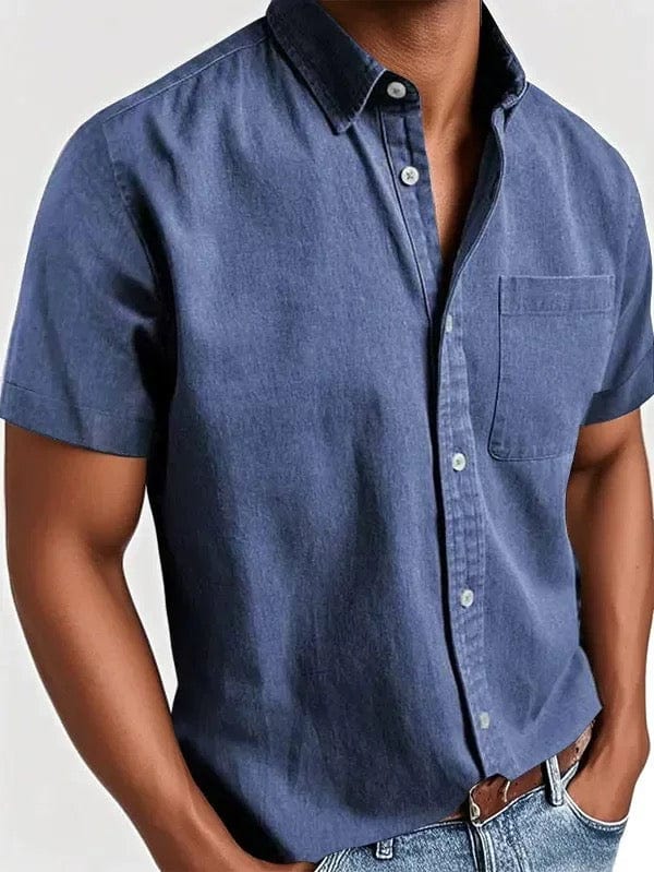 Zackary | Elegant Short Sleeved Shirt - Image 3