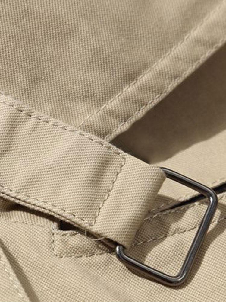 Zane | Long Line Chino Coat - Image 8