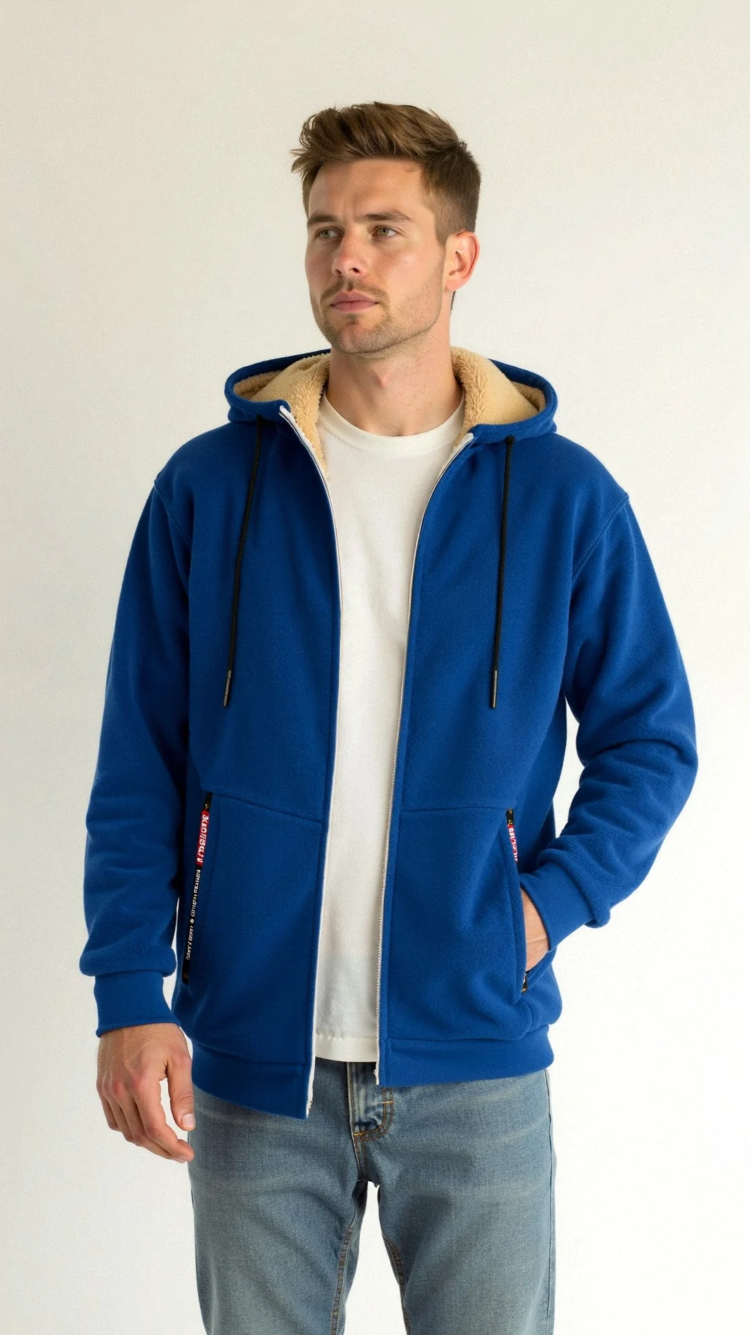 Zayd | Warm hoodie with lining - Image 5