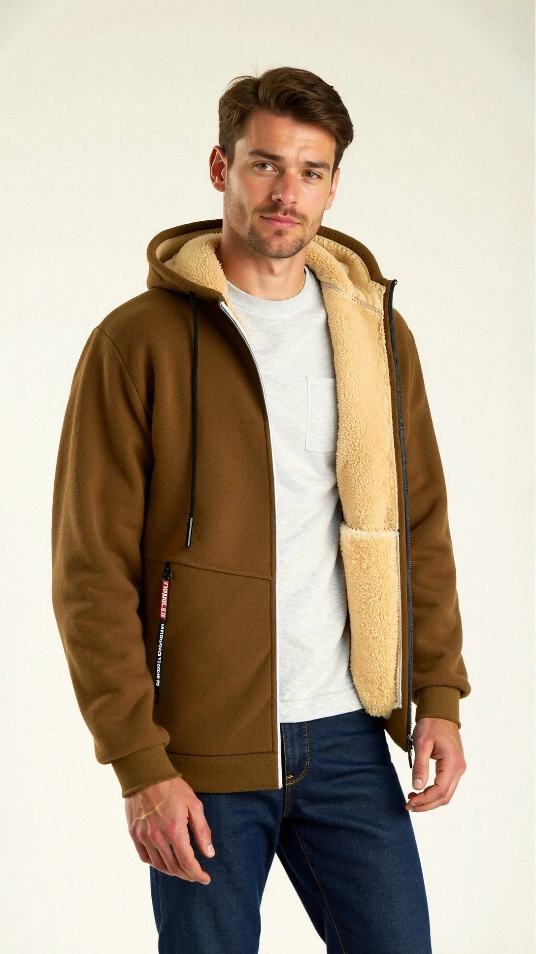 Zayd | Warm hoodie with lining - Image 9