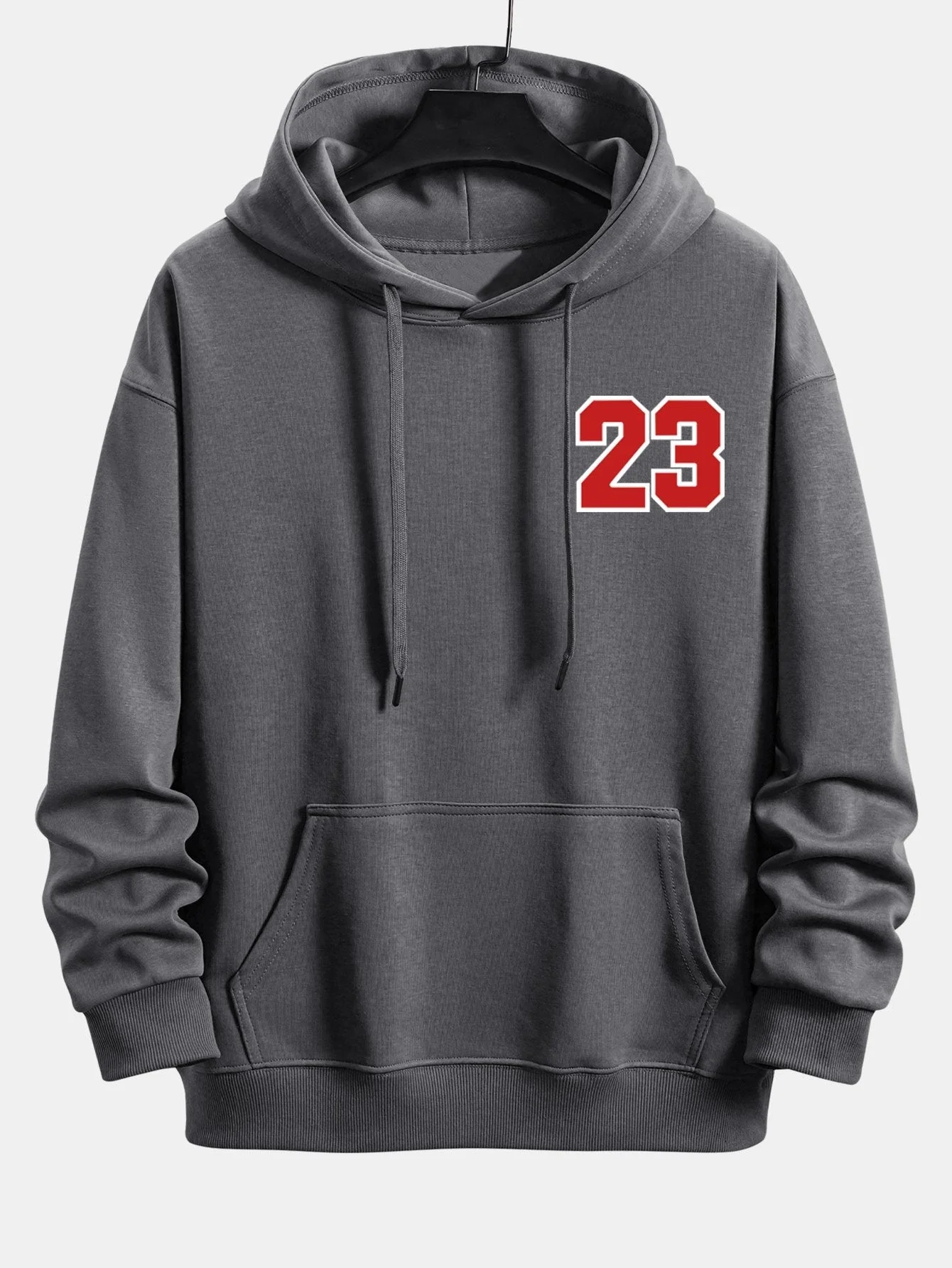 Zayn | Number 23 Print Relax Fit Hoodie - Image 10