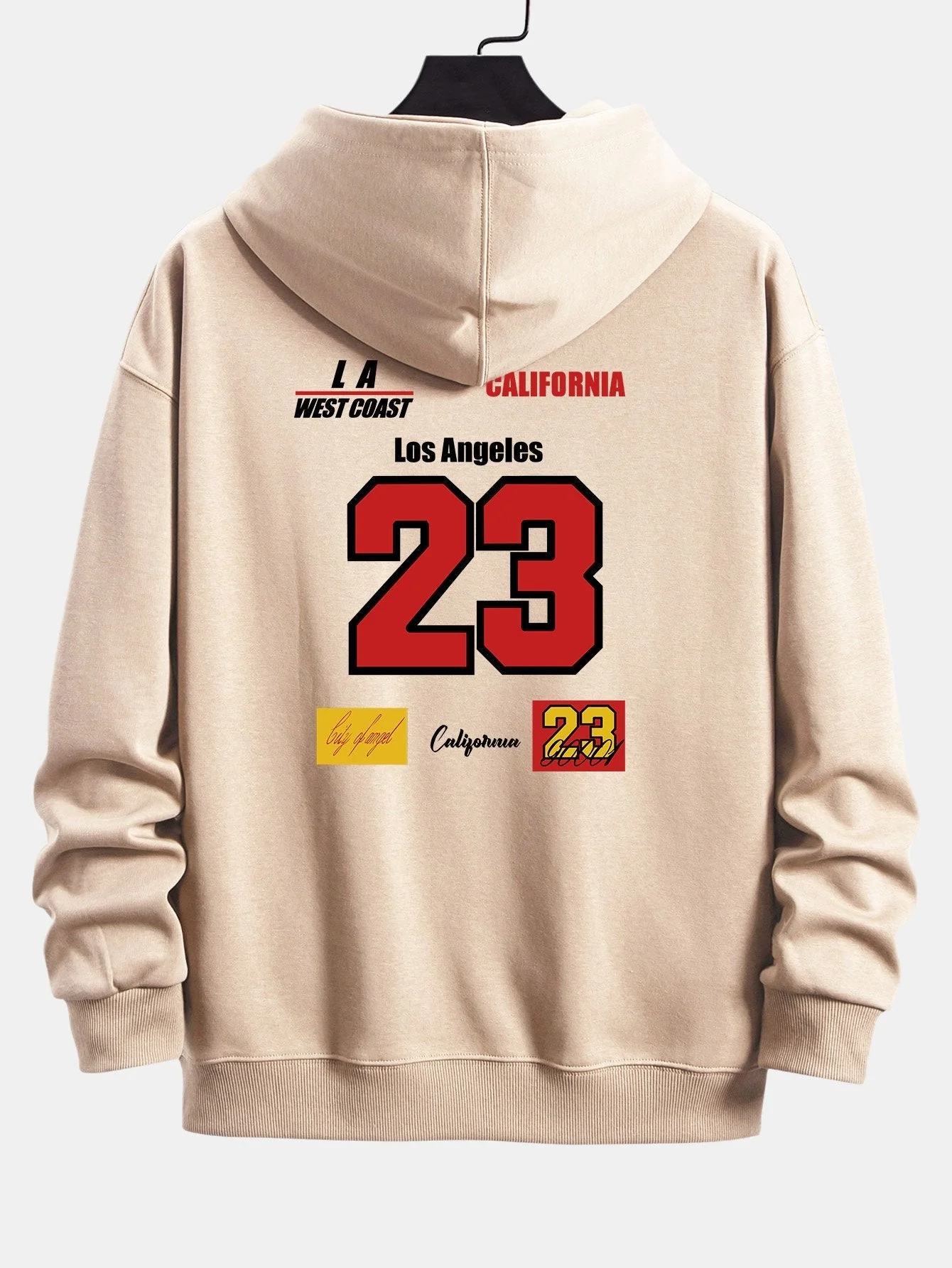 Zayn | Number 23 Print Relax Fit Hoodie - Image 15