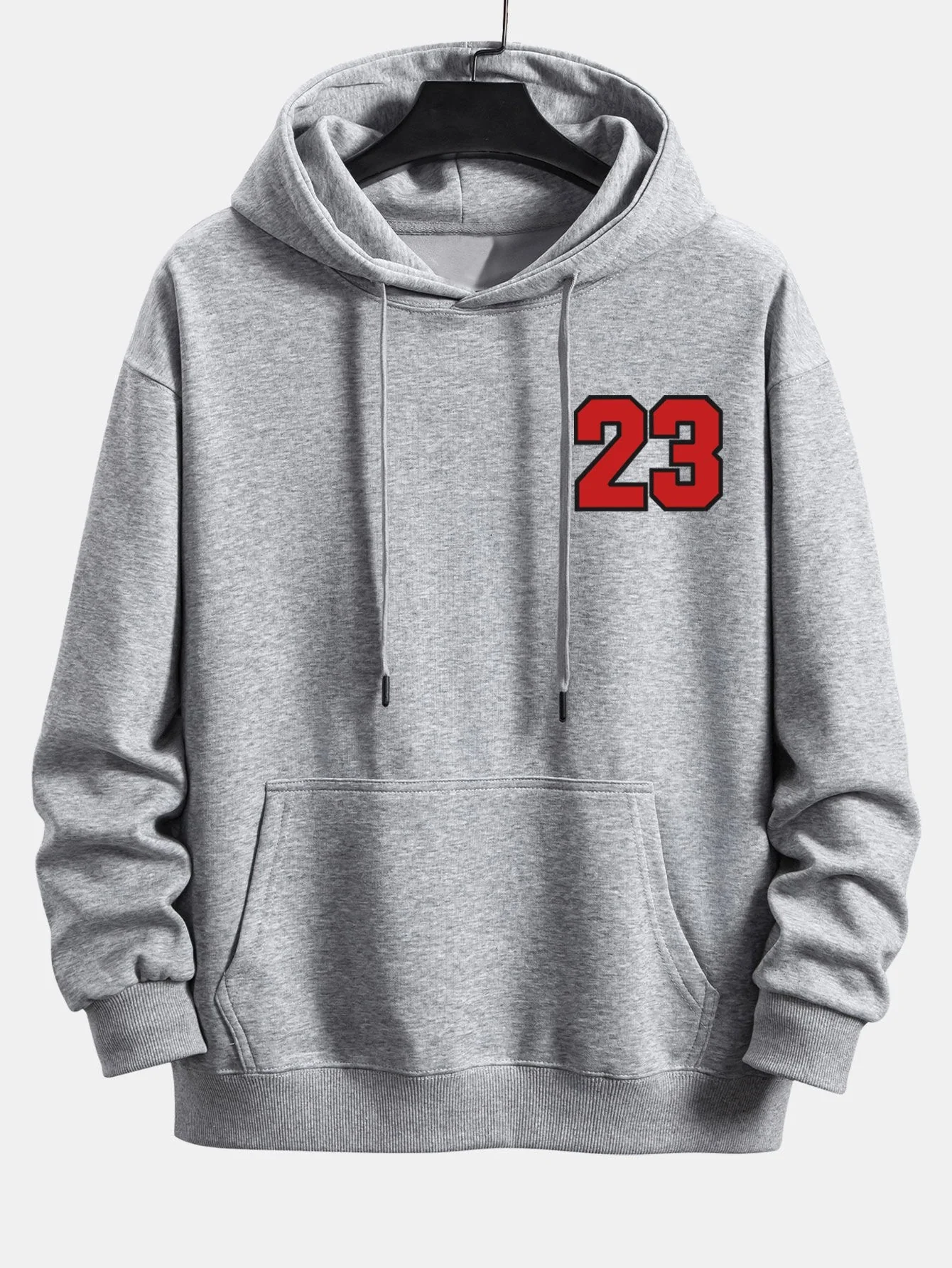 Zayn | Number 23 Print Relax Fit Hoodie - Image 16