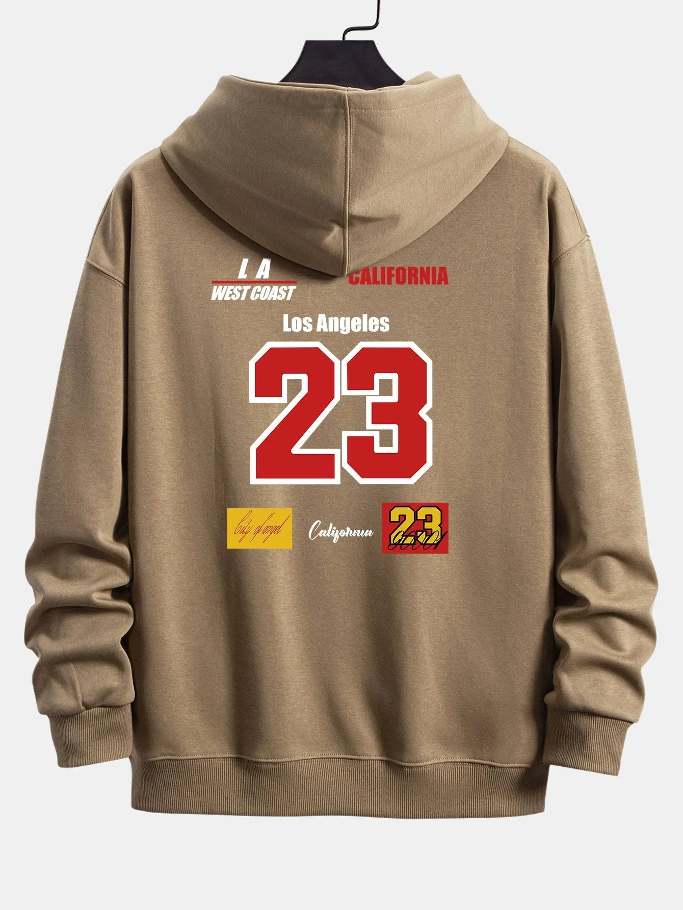 Zayn | Number 23 Print Relax Fit Hoodie - Image 3