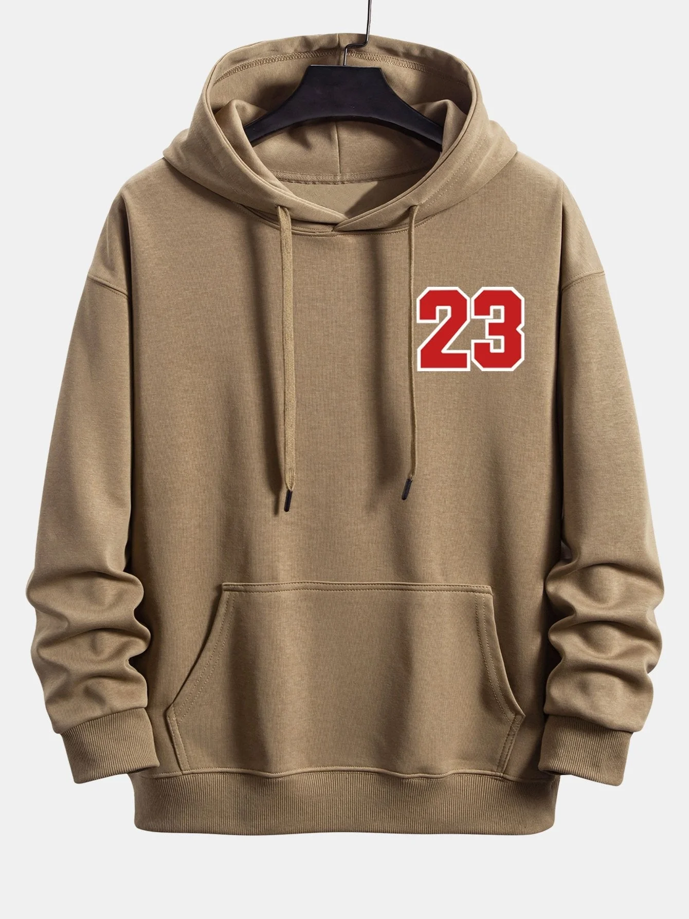 Zayn | Number 23 Print Relax Fit Hoodie - Image 5