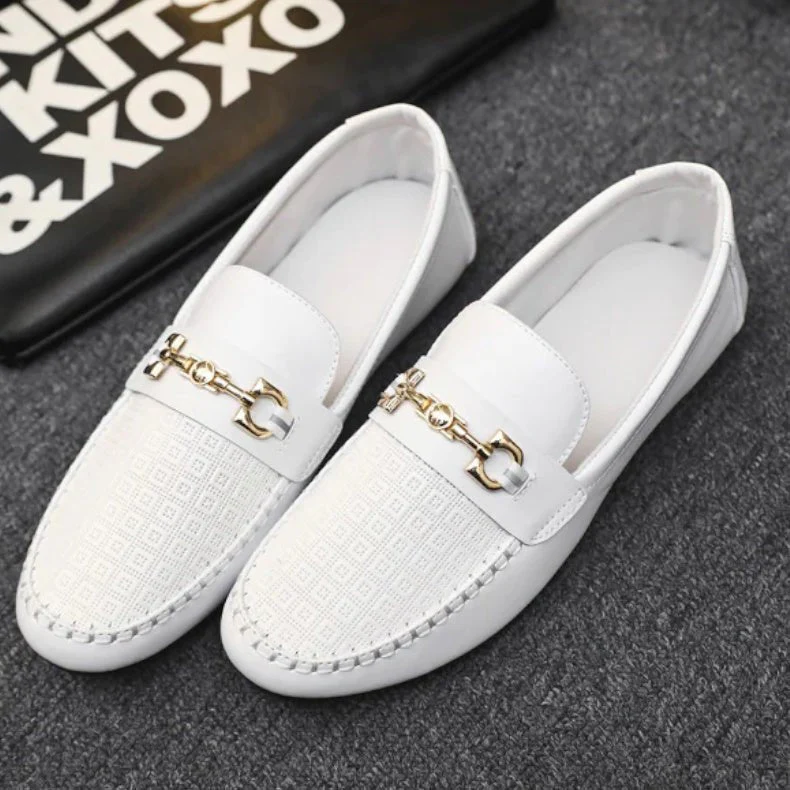 Zebulon® | White Breathable Loafer - Image 2