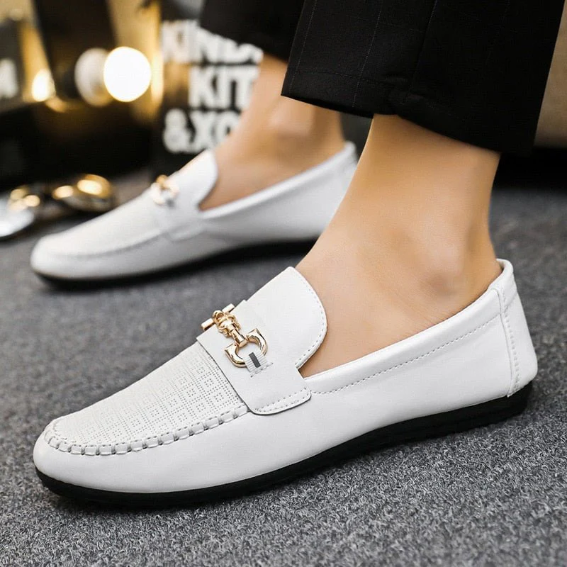 Zebulon® | White Breathable Loafer - Image 3