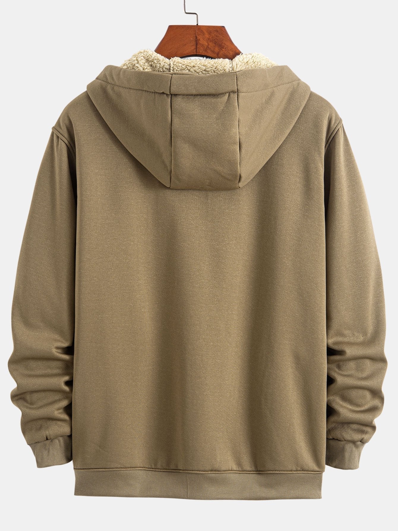 Zebulon | Teddy Lined Zip Up Hoodie - Image 3