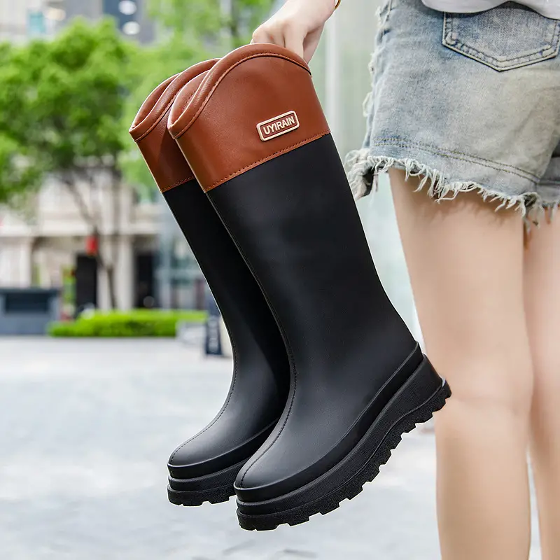 Zeke® | High Stylish Ladies Rain Boots - Image 3