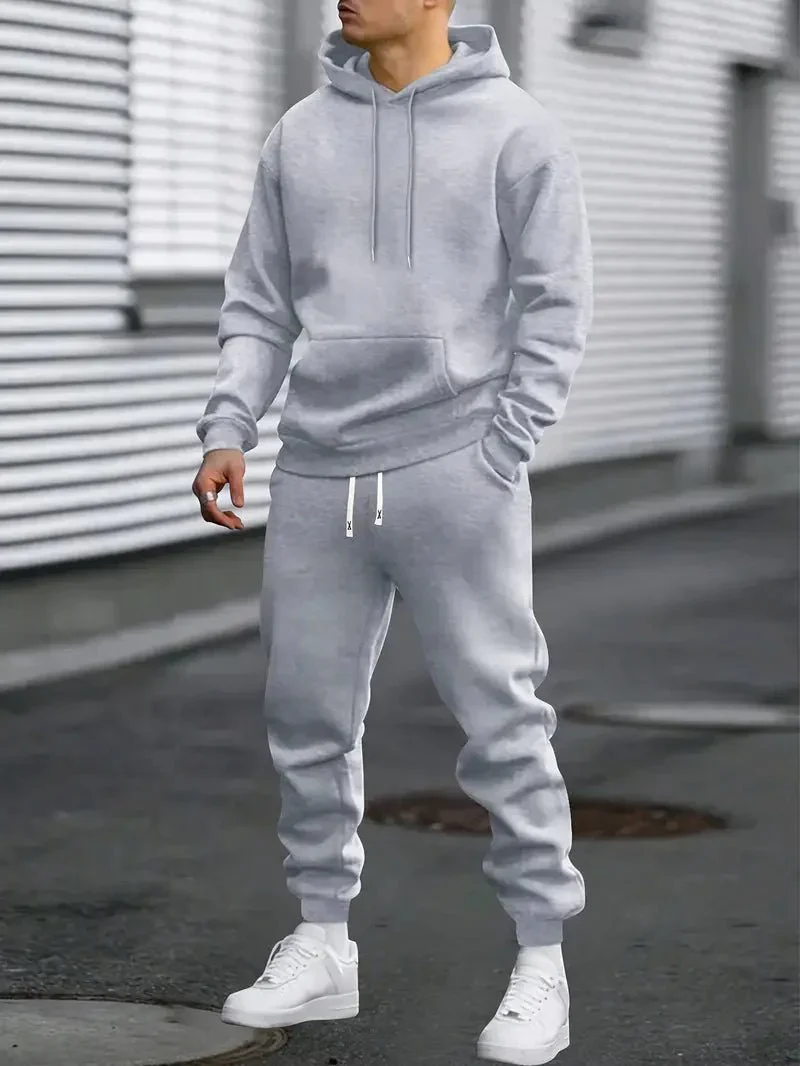 Zeki® | Men Tracksuits With Kangaroo Pocket - Image 4