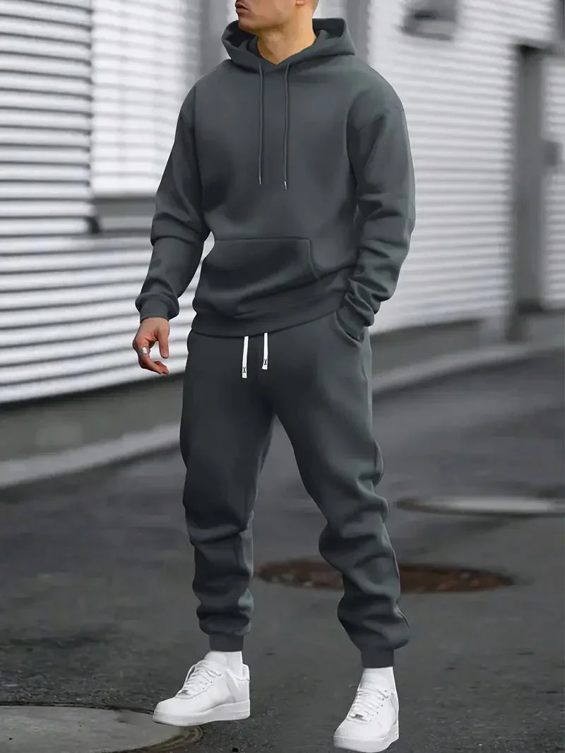 Zeki® | Men Tracksuits With Kangaroo Pocket - Image 5