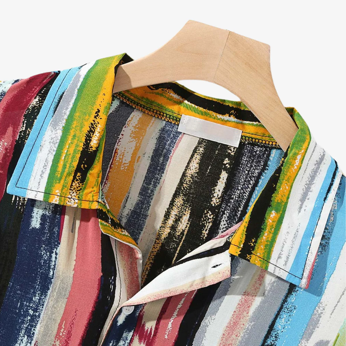 Zenón® | Abstract Artisan Print Shirt - Image 3