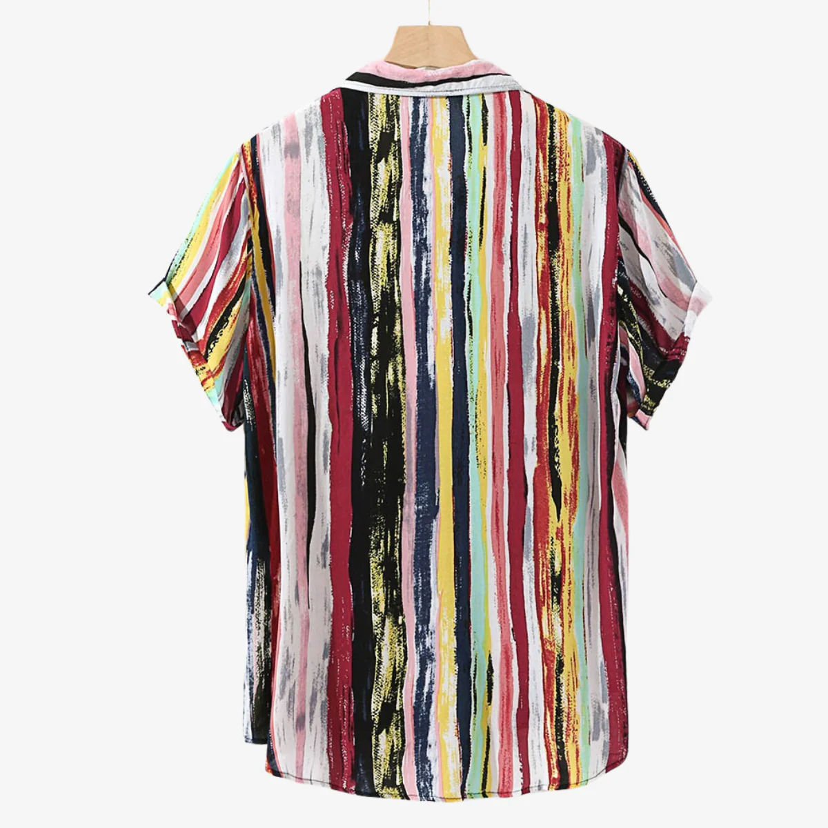 Zenón® | Abstract Artisan Print Shirt - Image 6