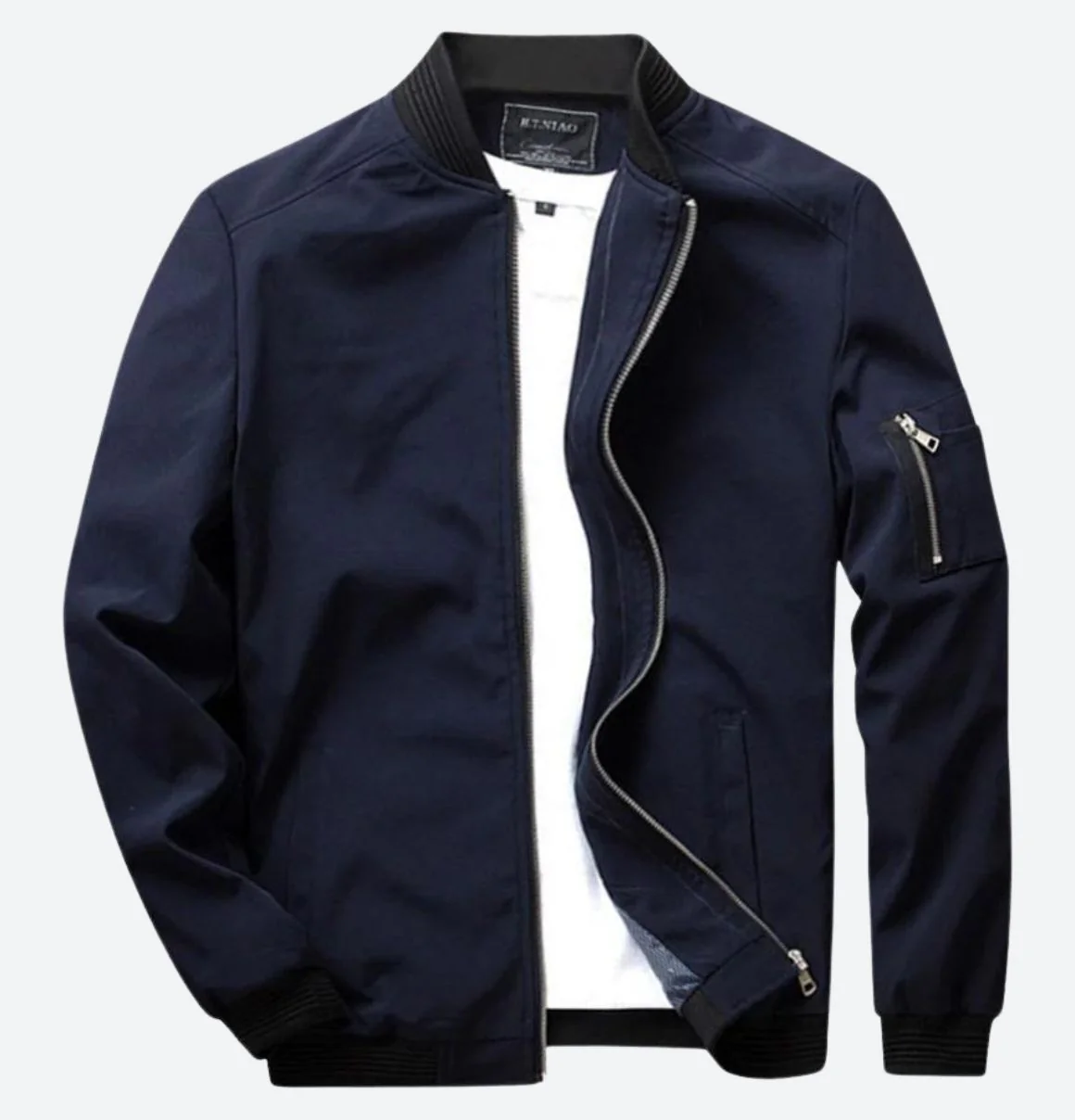 Zephyr | Casual Men's Bomber Jacket - Image 3