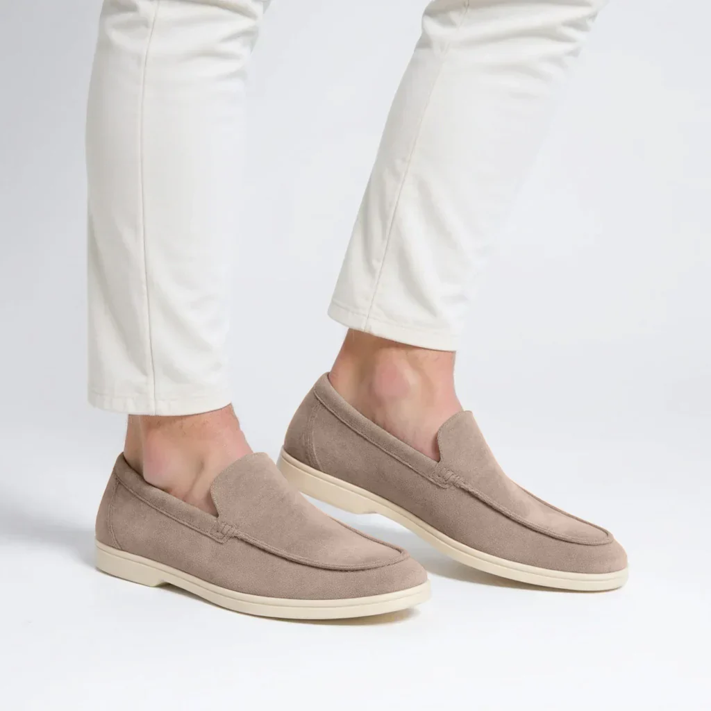 Zeus® | Old Money Suede Loafers - Image 2