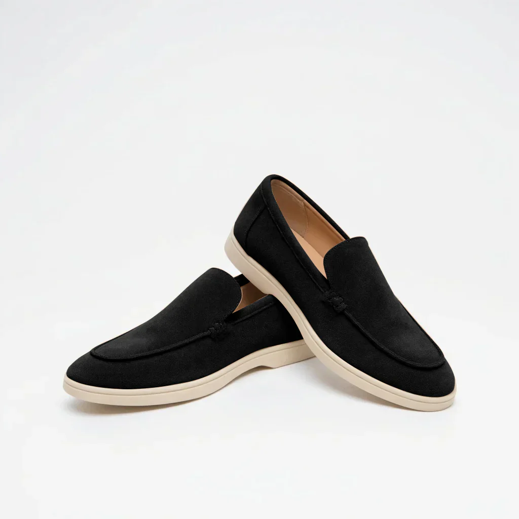 Zeus® | Old Money Suede Loafers - Image 3