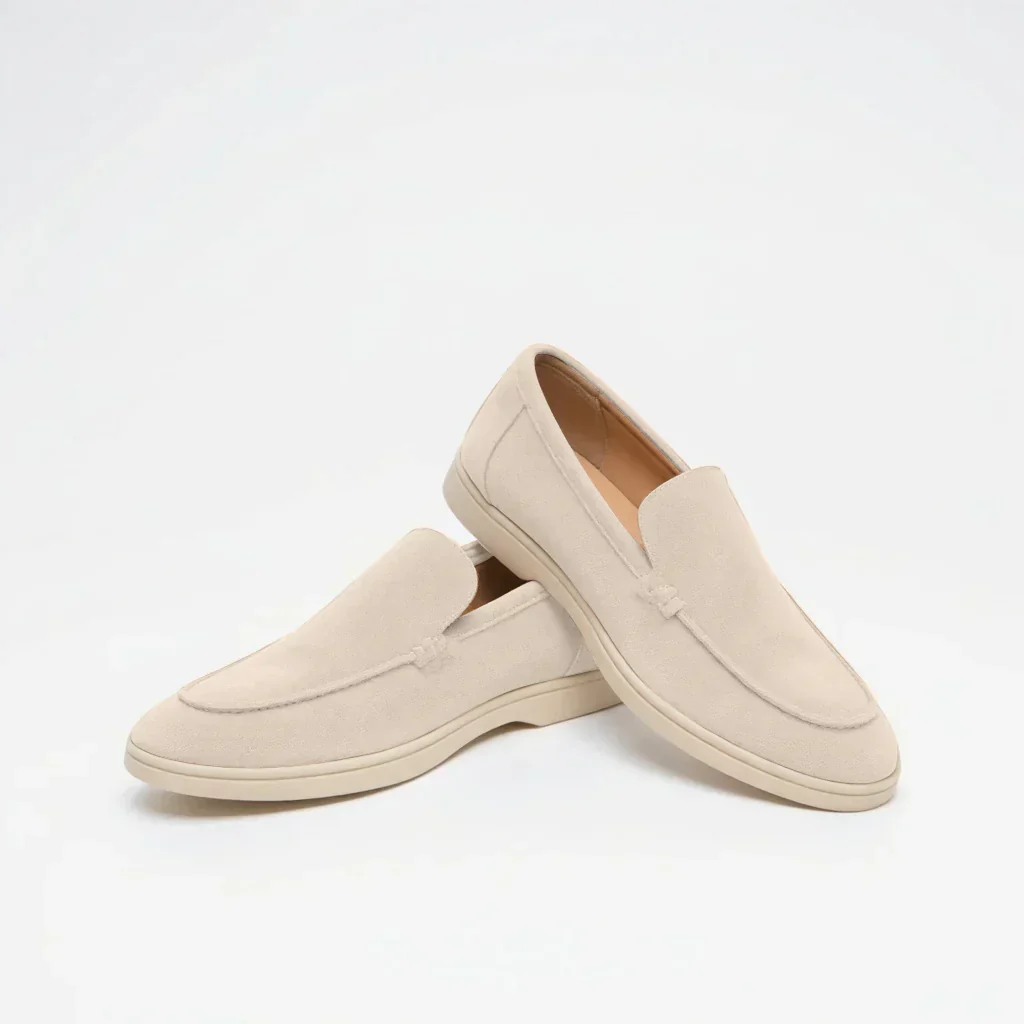 Zeus® | Old Money Suede Loafers - Image 4