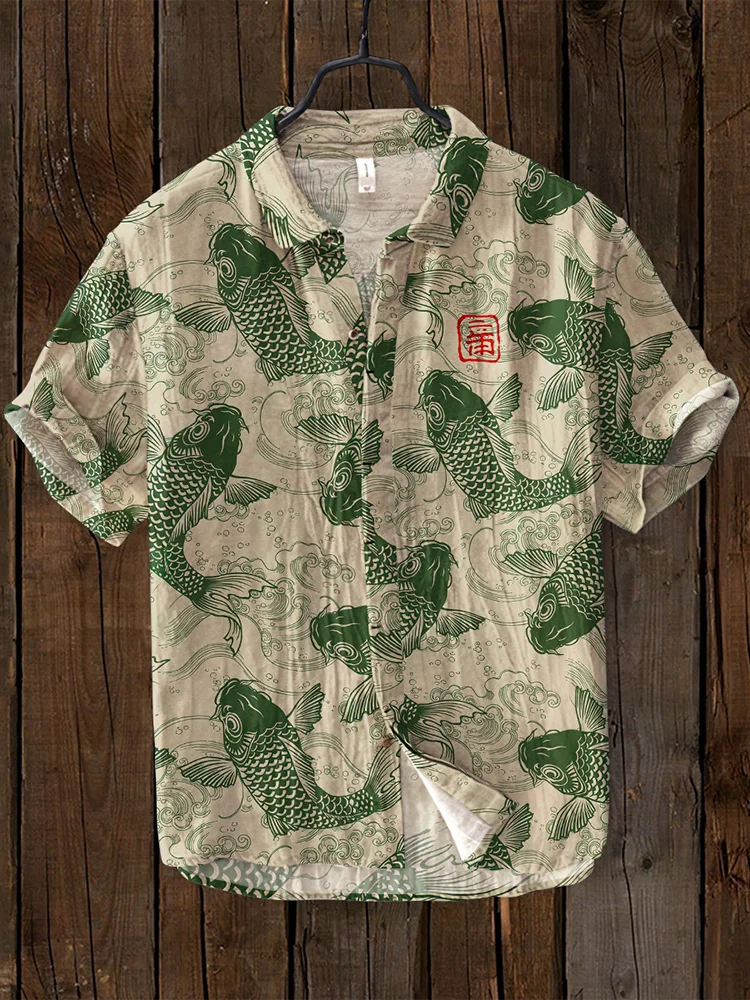 Zigor® | Fish Art Shirt - Image 2