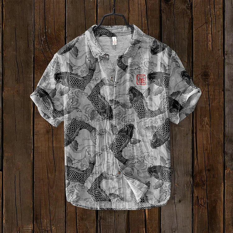 Zigor® | Fish Art Shirt - Image 3