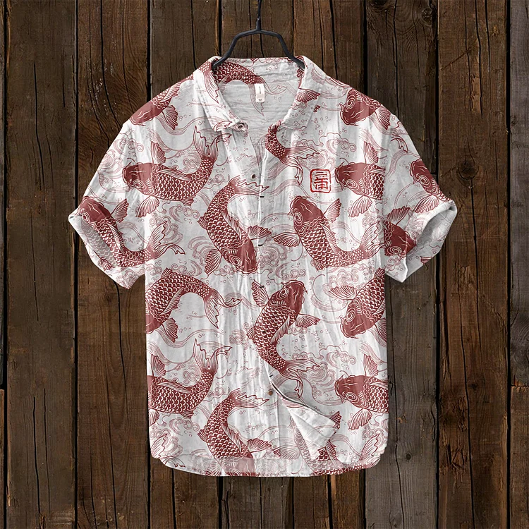 Zigor® | Fish Art Shirt - Image 5